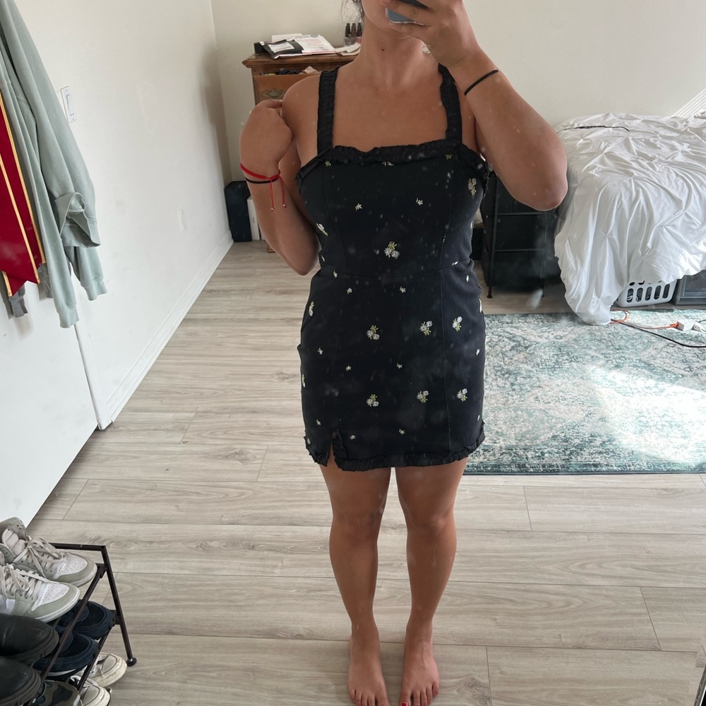 Urban Outfitters Embroidered Dress